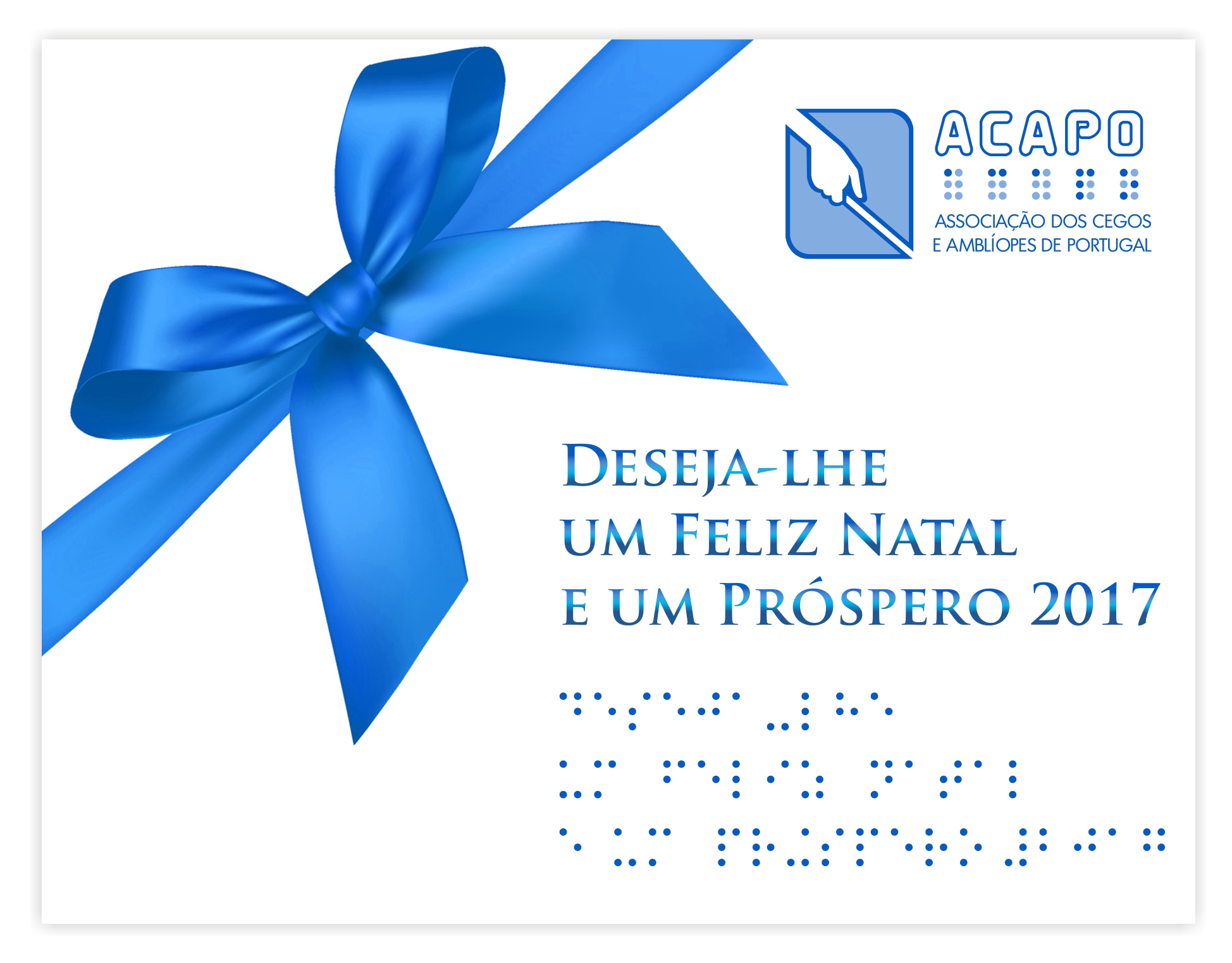 Postal de Natal da ACAPO