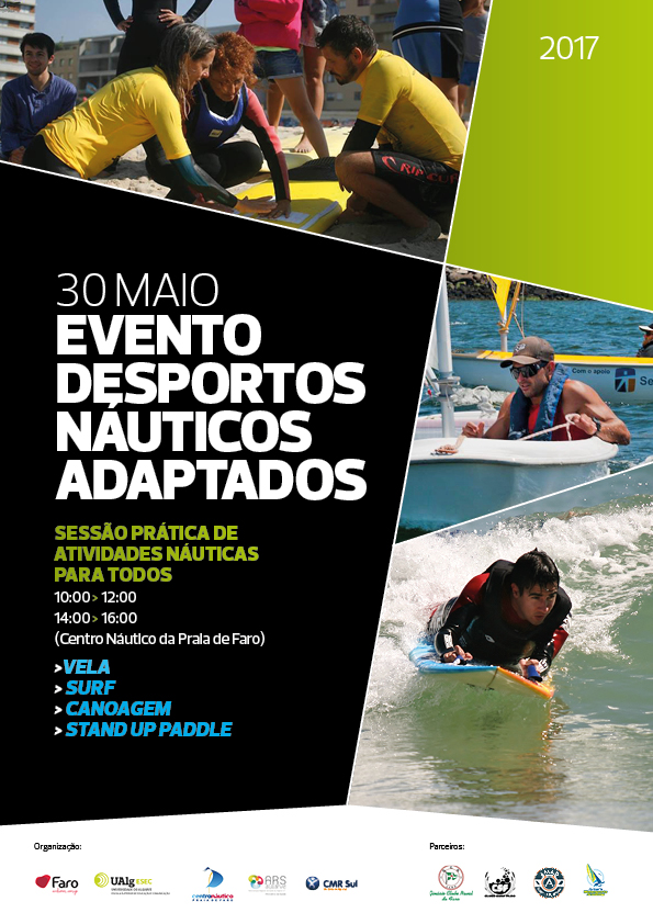 Cartaz eventos desportos náuticos