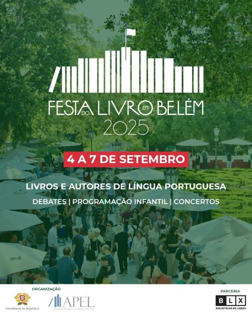 Cartaz Festa do Livro de Belém | 2025